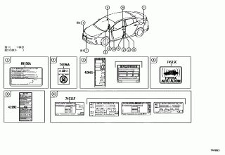 CAUTION PLATE (EXTERIOR & INTERIOR) 2